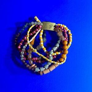 Cute colorful stacked braclet